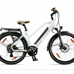 Vélo Electrique Trekking NCM Milano T3 – 26 » – 48V 12Ah 576Wh – Blanc
