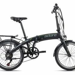 E-bike Vélo Pliant Aluminium 20 » Adore Cologne Noir 250 Watt Li-Ion 36V/10Ah 6 Vitesses