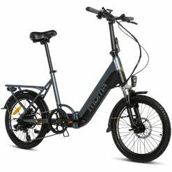 MOMA BIKES VÉLO ELECTRIQUE DE VILLE PLIANT, E20PRO, ALUMINIUM, SHIMANO 7V, BAT. ION LITHIUM 48V 13AH