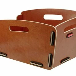 PANIER ARRIÈRE KLICKFIX RADKISTE 2 KORBKLIP BOIS NATUREL