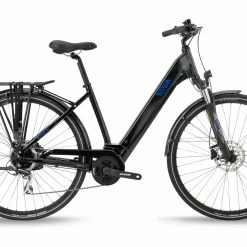 VÉLO DE VILLE ÉLECTRIQUE BH ATOM CITY WAVE SHIMANO ACERA 8V 500 WH 700 MM NOIR