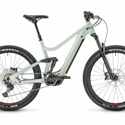 VTT Électrique Tout-Suspendu Moustache Bikes Samedi 27 Wide 4 Shimano Deore 11V 625 Wh 27.5 » Vert
