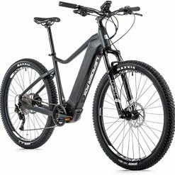 Velo Electrique-VAE VTT Leader Fox 29 » Orem 2022 Homme Gris-Noir Mat