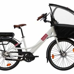 Vélo Cargo Compact électrique Familéö, 7 Vitesses + Accessoires Enfant